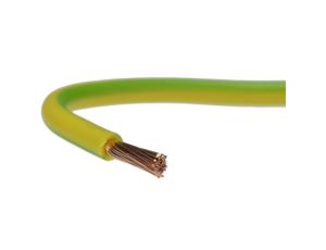 Przewód instalacyjny H07V-K / LgY 25 750V żółto-zielony linka giętka Elektrokabel /100m/