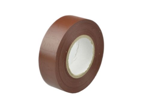 Taśma izolacyjna 15mm/10m brązowa