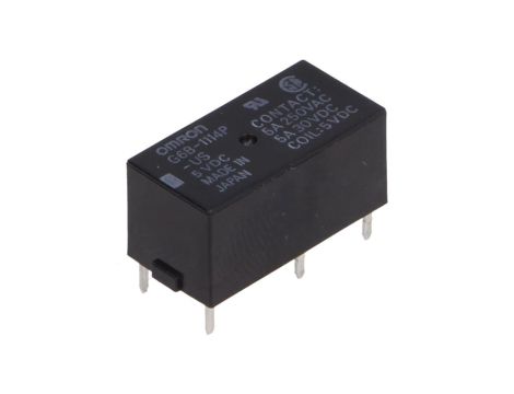 Przekaźnik elektromagnetyczny SPST-NO 5A/250VAC G6B-1114P-US 5VDC