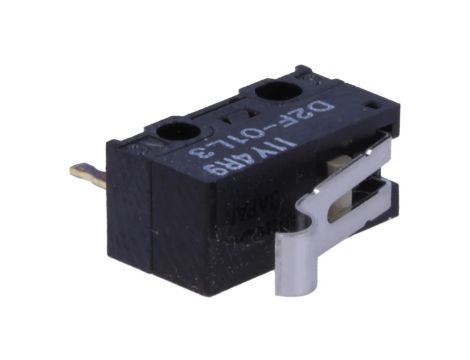 Mikroprzełącznik SNAP ACTION z dźwignią z symulacją rolki D2F-01L3