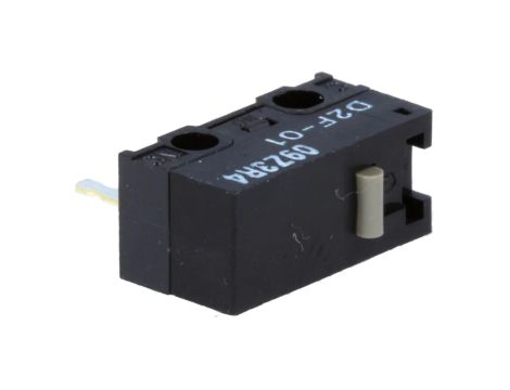 Mikroprzełącznik SNAP ACTION bez dźwigni SPDT 0,1A/30VDC D2F211