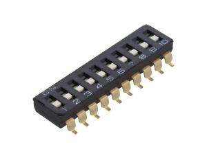 Przełącznik DIP-SWITCH Ilość sekcji 10 ON-OFF 0,025A/24VDC A6S-0101-H