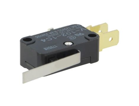 Mikroprzełącznik SNAP ACTION z dźwignią SPDT 10A/250VAC IP40 V-102-1C4