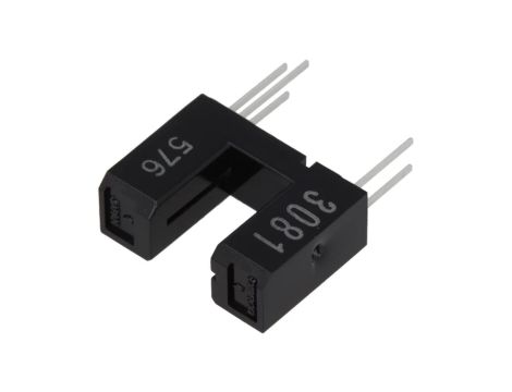 Czujnik fotoelektryczny nadajnik-odbiornik (szczelina) THT EE-SX3081