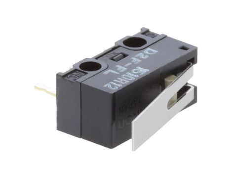Mikroprzełącznik SNAP ACTION z dźwignią SPDT 3A/125VAC D2FFL