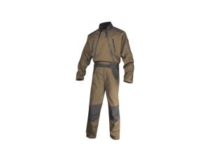 Kombinezon mach 2 corporate zapinany na jeden zamek z poliestru (65) i bawełny (35) 245 g/m? kolor beżowo-szary rozmiar S CORP