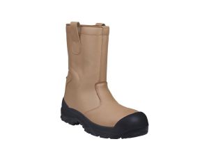 Obuwie wysokie ocieplane futerkiem akrylowym ze skórzanego kruponu barwionego - podeszwa z podeszwa z dwuwarstwowego poliuretanu