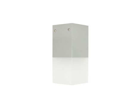 Oprawa sufitowa Cube Max CB-MAX S AL, E27 max 20W, kolor srebrny, 0438621