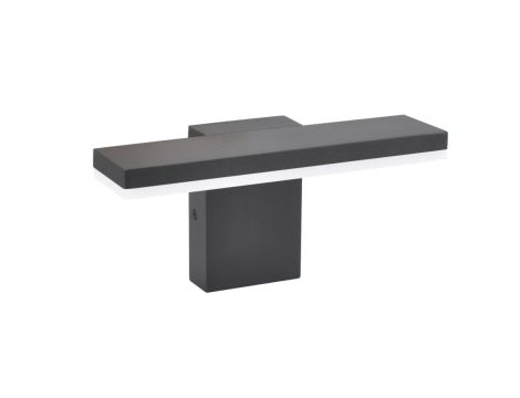 Kinkiet zewnętrzny Fler 17601 DG, LED 10W, 4000 K, kolor antracyt 0438621