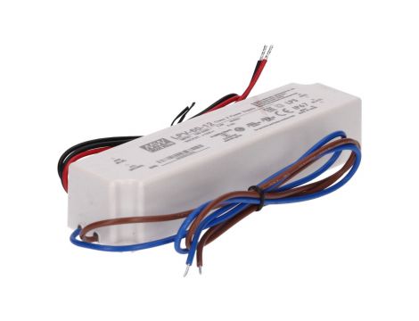 Zasilacz herm. MeanWell 12V 60W LPV