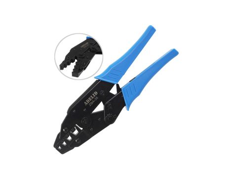 Zaciskarka tulejek cienkościennych podwójnych TV i pojedynczych TE 10-35mm2 ADELID