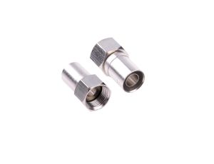 Wysokiej klasy złącze kompresyjne. Złącze posiada podwójną kompresje dookolną, gwarantującą perfekcyjne połączenie z kablem. Dok