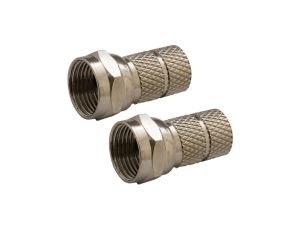 Wtyk antenowy F nakręcany 7,0mm na przewód YWDXpek /komplet 2szt./