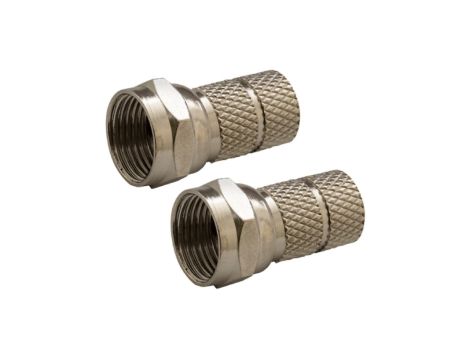 Wtyk antenowy F nakręcany 7,0mm na przewód YWDXpek /komplet 2szt./