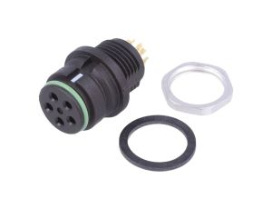 Złącze: okrągłe gniazdo 720 żeńskie PIN: 5 nieekranowane 5A 99 9116 00 05