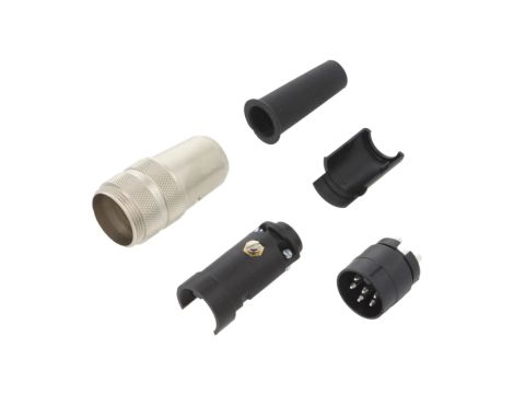 Złącze: M16 wtyk męskie lutowanie na przewód PIN: 6 5A 250V 09 0321 00 06