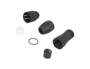 Złącze: okrągłe wtyk 720 męskie PIN: 5 złocony 5A IP67 125V 99 9113 00 05