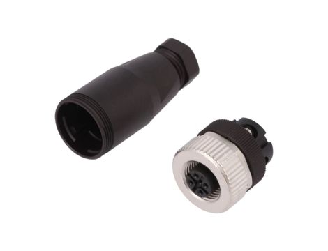 Wtyk M12 PIN: 4 żeńskie kod A-DeviceNet / CANopen na przewód 99 0430 14 04
