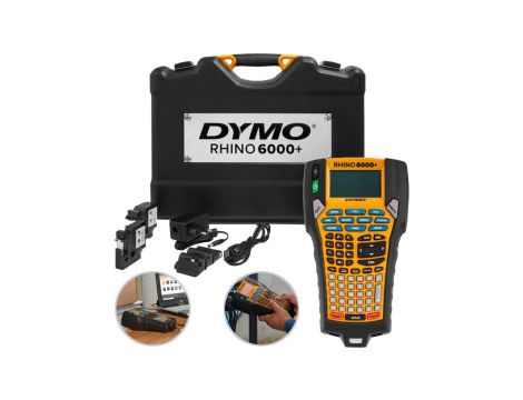 Drukarka etykiet przemysłowych DYMO Rhino 6000+ zestaw walizkowy