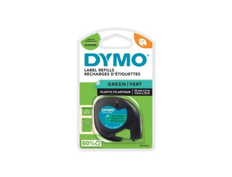 Taśma DYMO LT plastikowa 12mm / 4m zielona 91204