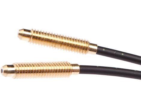 Bariera światłowodowa, 2m, głowica: mosiężna dł 20 M4 M4x0,7, osiowe wyjście światła , LS208161