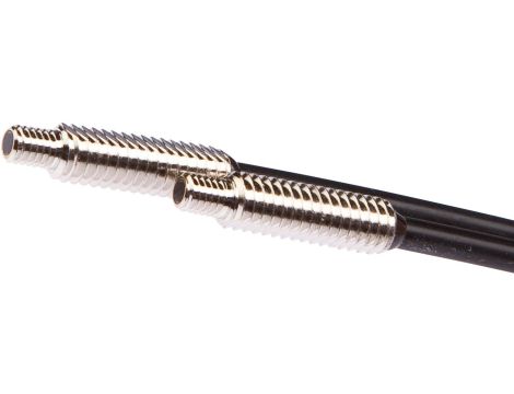 Bariera światłowodowa, 2m, głowica: mosiądz dł. 14 M2.6 M2.6x0.45 M4x0.7, osiowe wyjście światła , LS208050