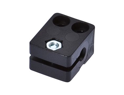 Akcesoria czujnik, Ø4mm, plastik, do czujnika 4mm, do montażu na ścianie, do montażu na śrubach, AY000044