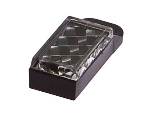 Akcesoria optyczne, odbłyśnik, 6,5x26x9,6mm, otwór na śrubę, 1xØ3,2mm, Plastik+Plastik, polaryzowany, AO000088