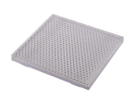 Akcesoria optyczne, odbłyśnik, 8x100x100mm, samoprzylepny, PMMA+PMMA, polaryzowany, AO000027