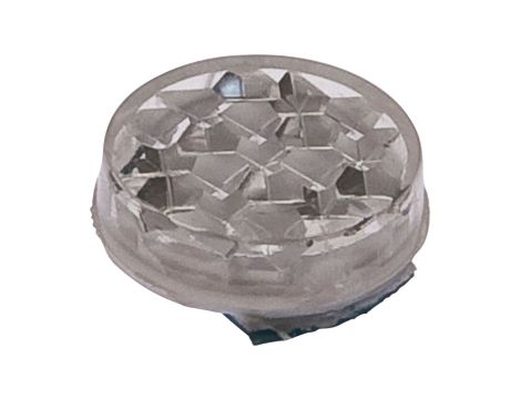 Akcesoria optyczne, odbłyśnik, Ø20mm wysokość 6, samoprzylepny, PMMA+PMMA, polaryzowany, AO000004