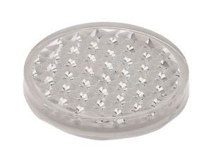 Akcesoria optyczne, odbłyśnik, Ø40mm 7wysoki, samoprzylepny, PMMA+PMMA, polaryzowany, AO000005