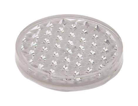 Akcesoria optyczne, odbłyśnik, Ø40mm 7wysoki, samoprzylepny, PMMA+PMMA, polaryzowany, AO000005