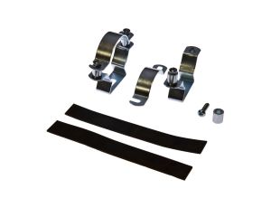 Akcesoria optyczne, zestaw montażowy, Ø45 mm, stal, srebrny, AO000306