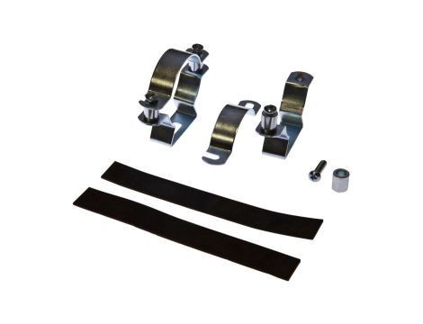 Akcesoria optyczne, zestaw montażowy, Ø45 mm, stal, srebrny, AO000306