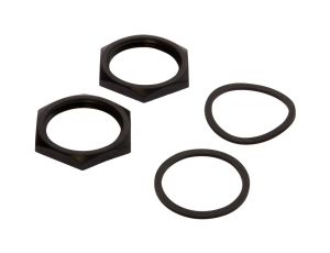 Akcesoria, Nakrętka sześciokątna, M30x1,5, Rozmiar klucza 36 mm, Plastik, AY000111