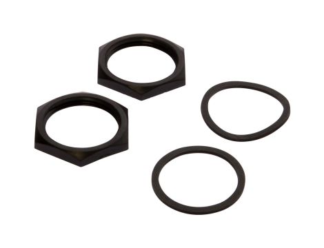 Akcesoria, Nakrętka sześciokątna, M30x1,5, Rozmiar klucza 36 mm, Plastik, AY000111