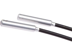 Bariera światłowodowa, 2m, głowica: Aluminum Ø4, boczne wyjście światła, LS208163