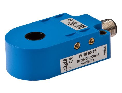 Czujnik indukcyjny, 20x71x35mm, pierścień 10.1, 10-35V DC PNP NC/NO, złącze M12 3pin, IP67, IY100325