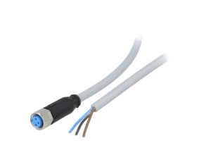 Przewód przyłączeniowy M8 PIN 3 proste 10m wtyk 60VAC 4A YF8U13-100VA1XLEAX