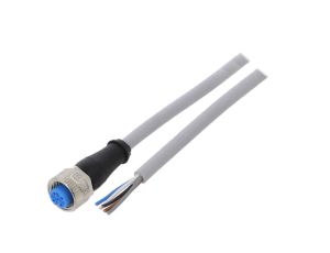 Przewód przyłączeniowy M12 PIN 5 proste 2m wtyk 125VAC 4A YF2A15-020VB5XLEAX