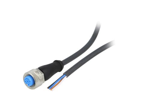 Przewód przyłączeniowy M12 PIN 4 prosty 10m wtyczka 250VAC IP67 YF2A14-100UB3XLEAX