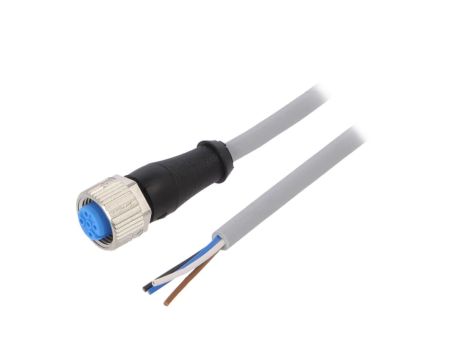 Przewód przyłączeniowy M12 PIN 5 proste 5m wtyk 125VAC 4A YF2A15-050UB5XLEAX
