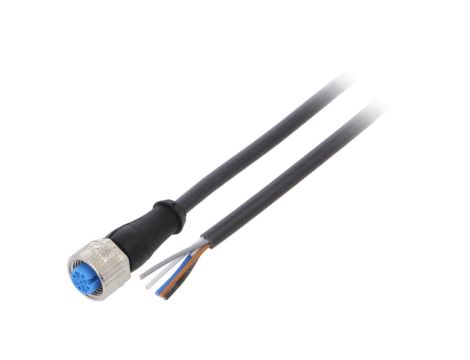 Przewód przyłączeniowy M12 PIN 5 proste 2m wtyk 125VAC YF2A15-020UB5XLEAX