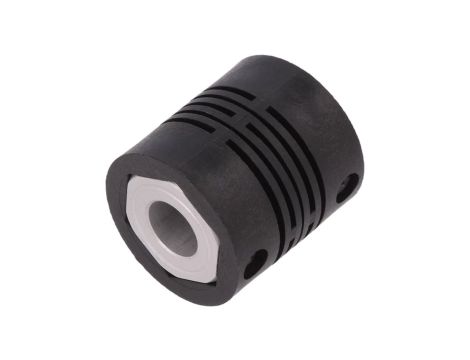 Sprzęgło Ø1 8mm Ø2 6mm aluminium,poliamid,włókno szklane KUP-0608-S