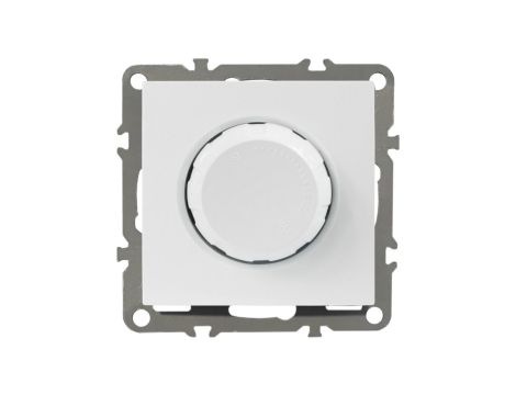 QUADRA Ściemniacz obrotowy 3A 50-650W biały