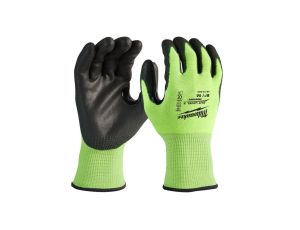 Rękawice robocze odblaskowe M/8 odporne na przecięcia, antyprzecięciowe, poziom ochrony 3/C MILWAUKEE