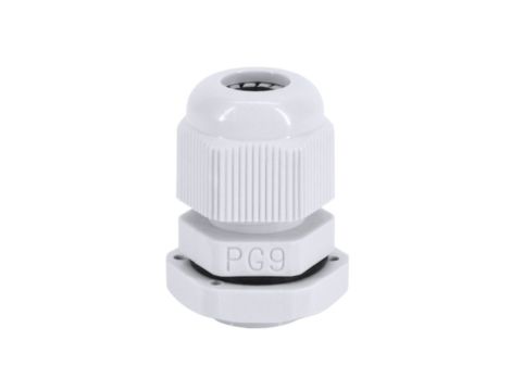 Dławica kablowa dławik PG 9 IP68 szary - 10 sztuk