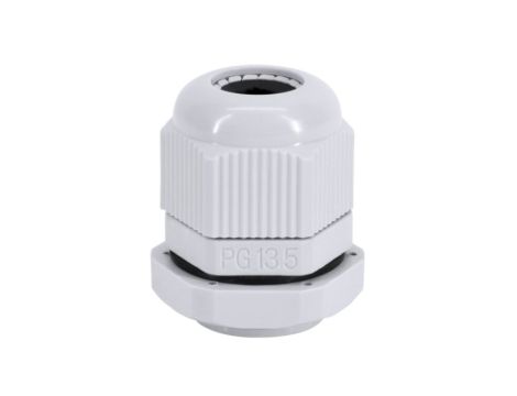 Dławica kablowa dławik PG 13,5 IP68 szary - 10 sztuk