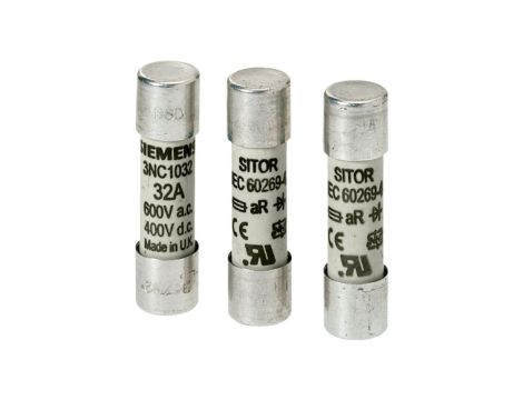 Wkładka bezpiecznikowa SITOR cylindryczna 14 x 51 mm 40A gR 690VAC / 440VDC 3NC1440-0MK