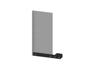 Tabliczka opisowa do montażu na rurze śr. 25mm do kolumn sygnalizacyjnych 8WD4408-0FA